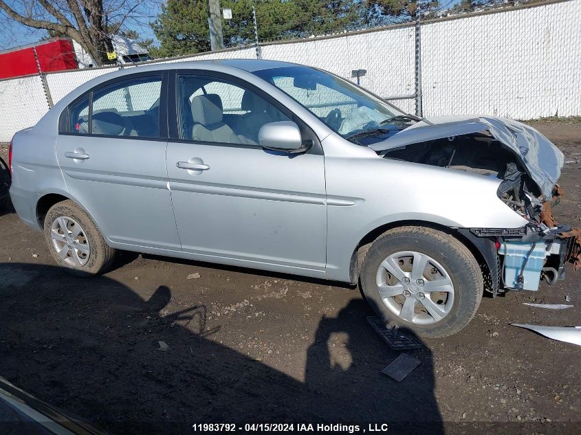 2010 Hyundai Accent Gls VIN: KMHCN4BC2AU517500 Lot: 11983792