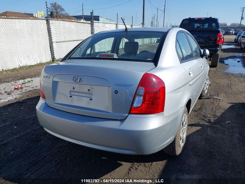 2010 Hyundai Accent Gls VIN: KMHCN4BC2AU517500 Lot: 11983792