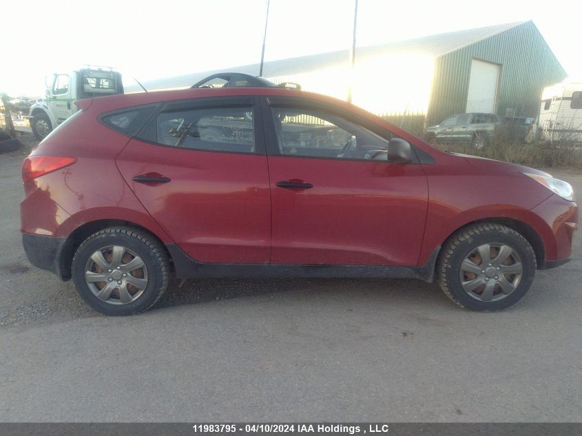 2013 Hyundai Tucson Gl VIN: KM8JTCAC8DU554998 Lot: 11983795