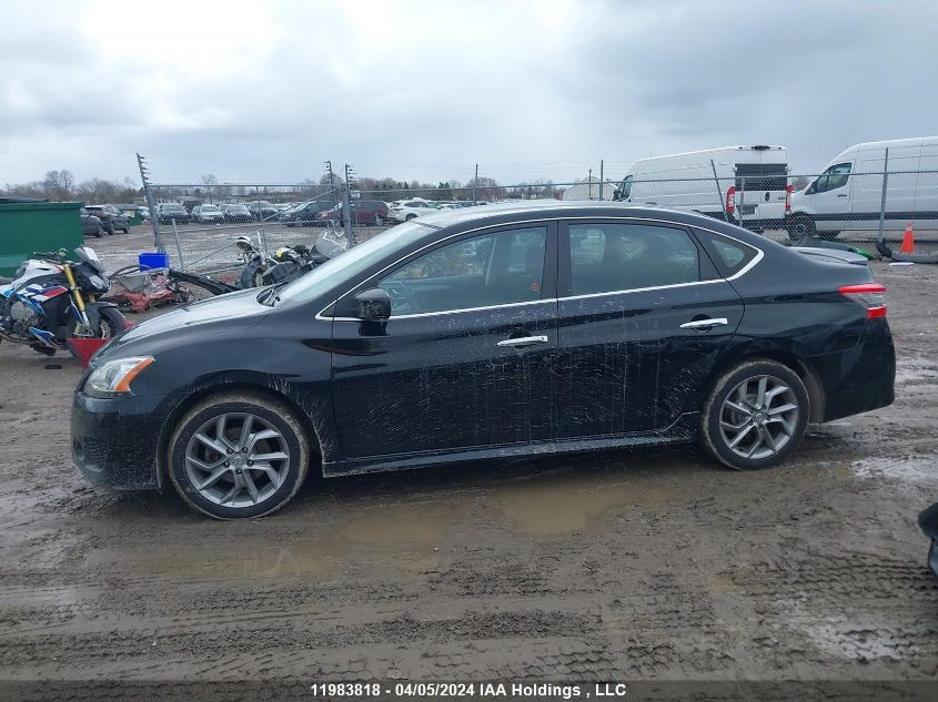 2013 Nissan Sentra VIN: 3N1AB7AP3DL607797 Lot: 11983818