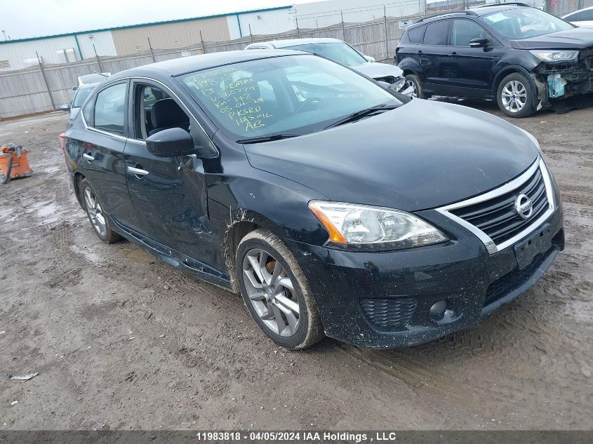 2013 Nissan Sentra VIN: 3N1AB7AP3DL607797 Lot: 11983818