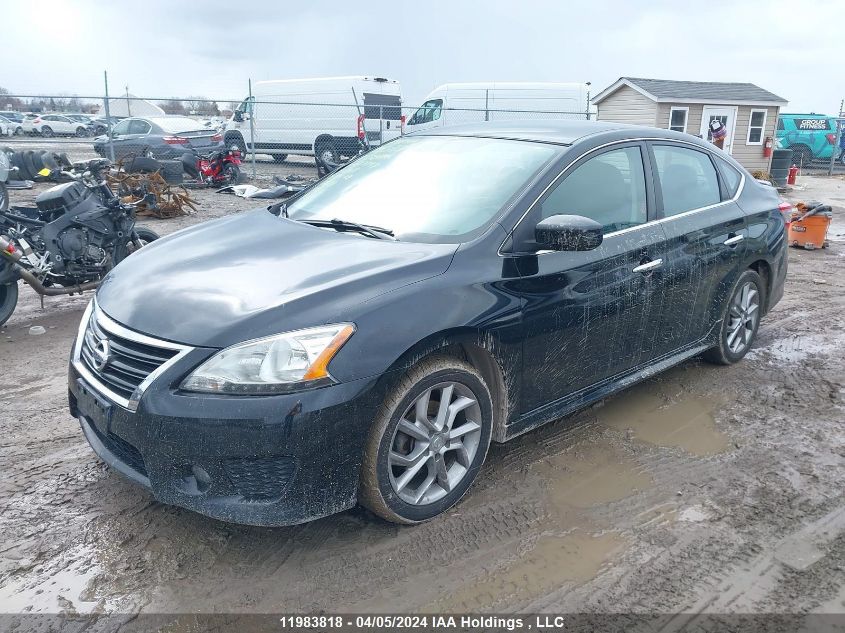 2013 Nissan Sentra VIN: 3N1AB7AP3DL607797 Lot: 11983818