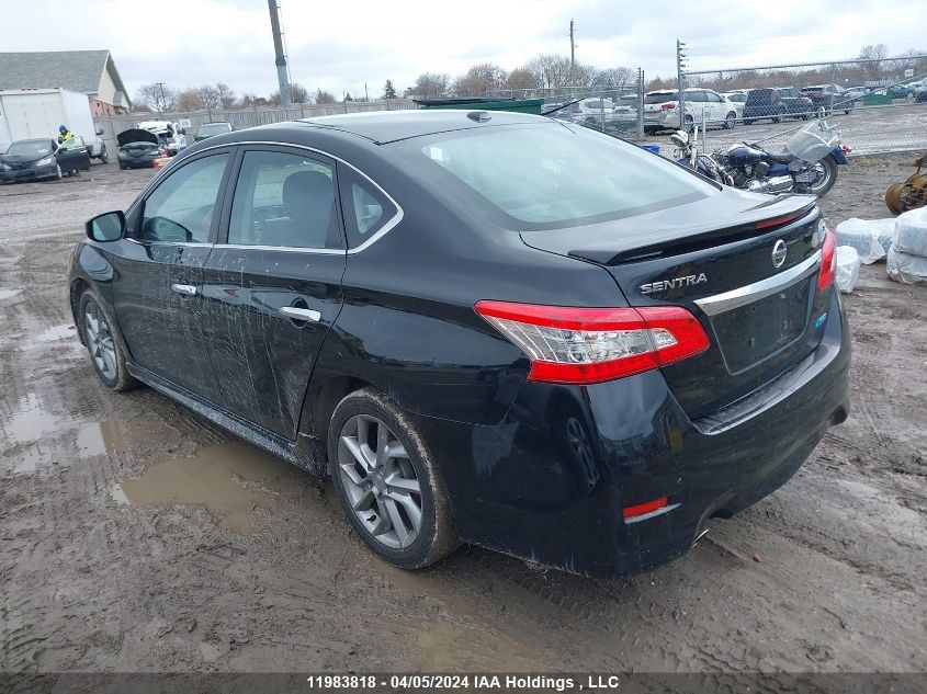 2013 Nissan Sentra VIN: 3N1AB7AP3DL607797 Lot: 11983818