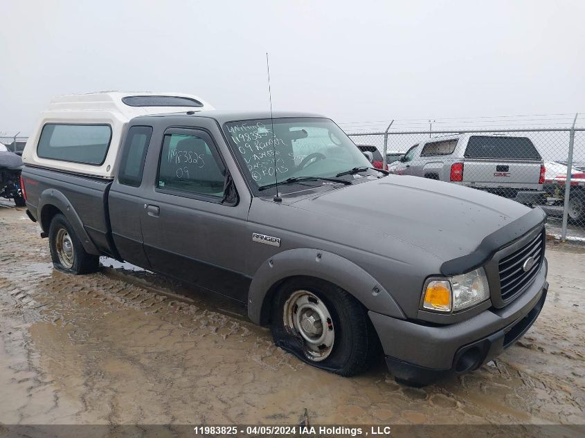 2009 Ford Ranger Super Cab VIN: 1FTYR44E79PA24886 Lot: 11983825