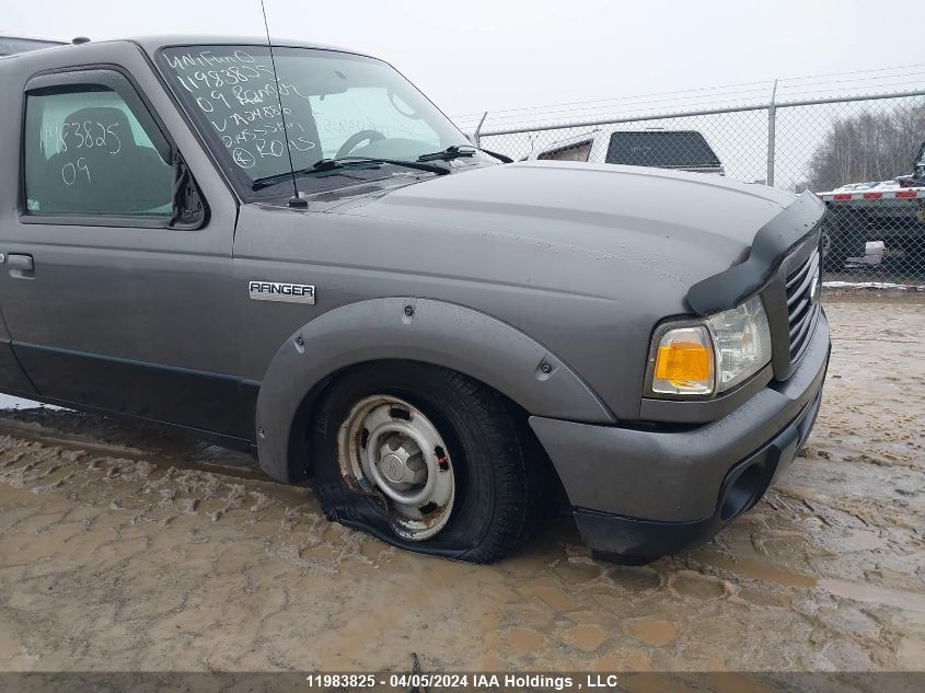 2009 Ford Ranger Super Cab VIN: 1FTYR44E79PA24886 Lot: 11983825