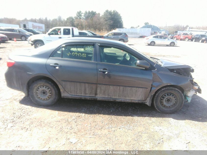 2009 Toyota Corolla S/Le/Xle VIN: 2T1BU40E99C094382 Lot: 11983850