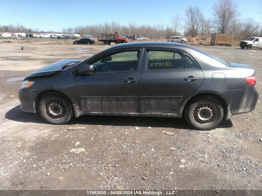 2009 Toyota Corolla S/Le/Xle VIN: 2T1BU40E99C094382 Lot: 11983850
