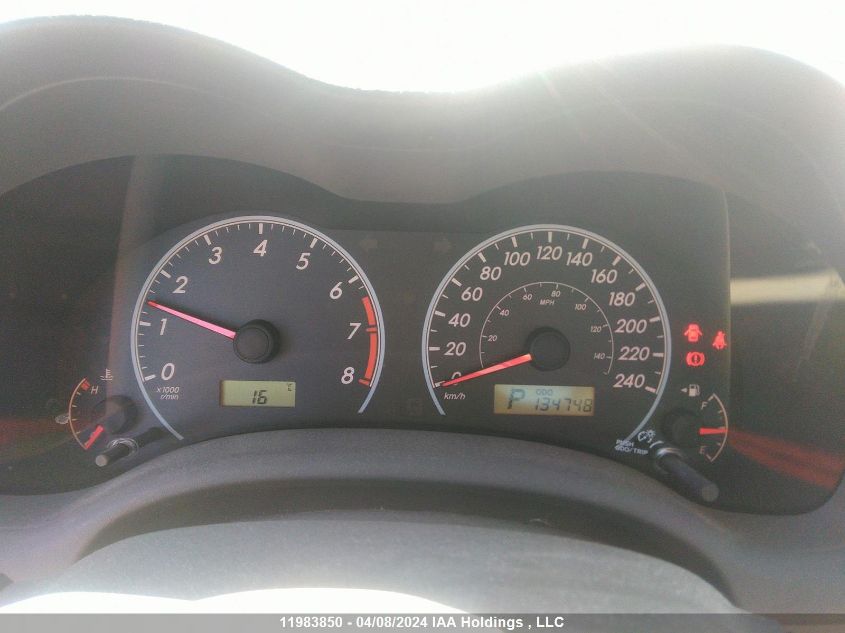 2009 Toyota Corolla S/Le/Xle VIN: 2T1BU40E99C094382 Lot: 11983850