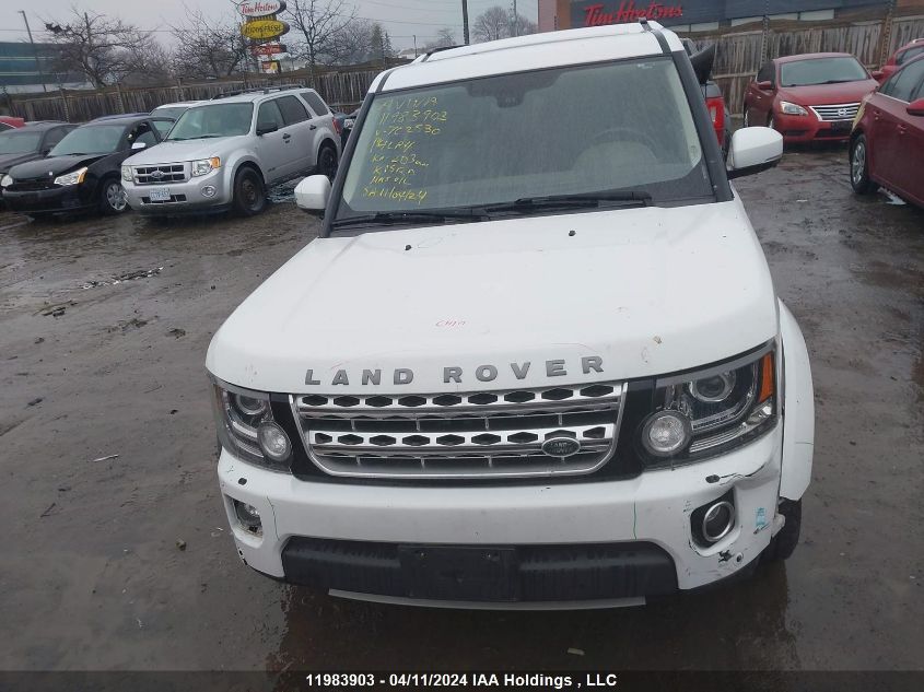 2014 Land Rover Lr4 VIN: SALAK2V67EA702530 Lot: 11983903