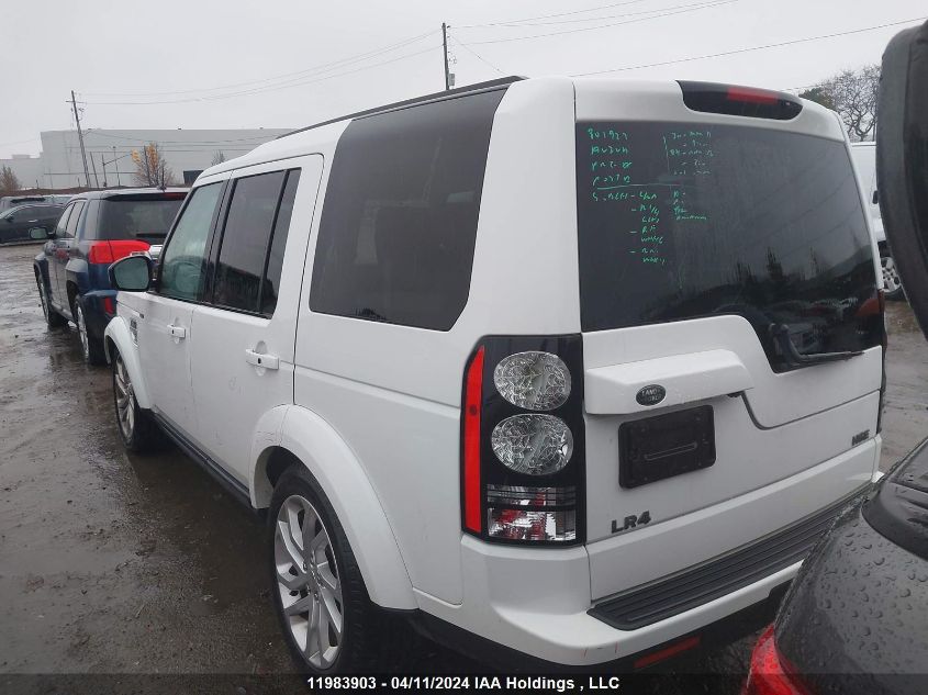 2014 Land Rover Lr4 VIN: SALAK2V67EA702530 Lot: 11983903