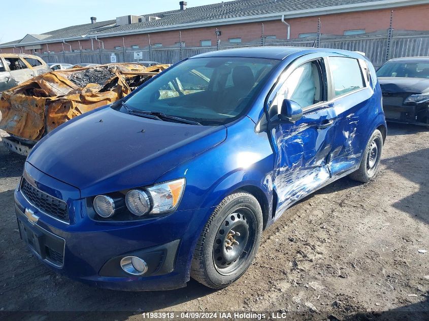 2012 Chevrolet Sonic 2Lz VIN: 1G1JE6SBXC4187809 Lot: 11983918