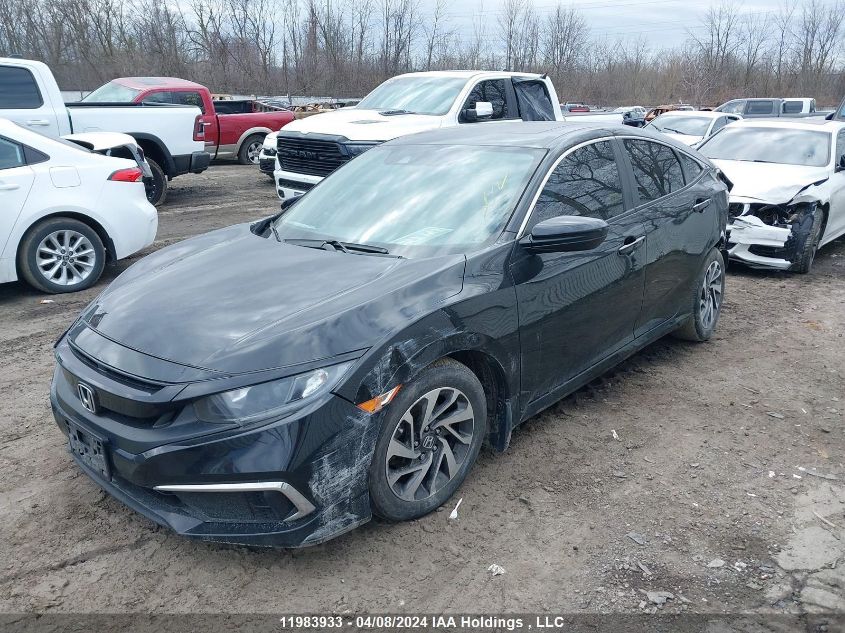 2019 Honda Civic Sedan VIN: 2HGFC2F79KH019261 Lot: 11983933