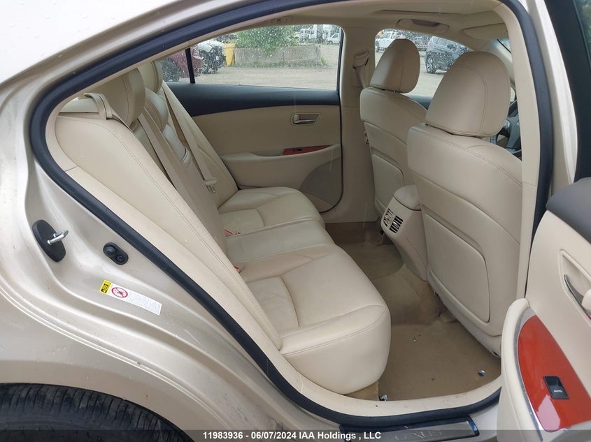 2012 Lexus Es350 VIN: JTHBK1EG8C2473408 Lot: 11983936