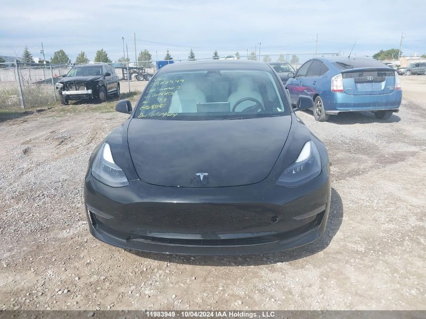 2022 Tesla Model 3 VIN: 5YJ3E1EB1NF204815 Lot: 11983949