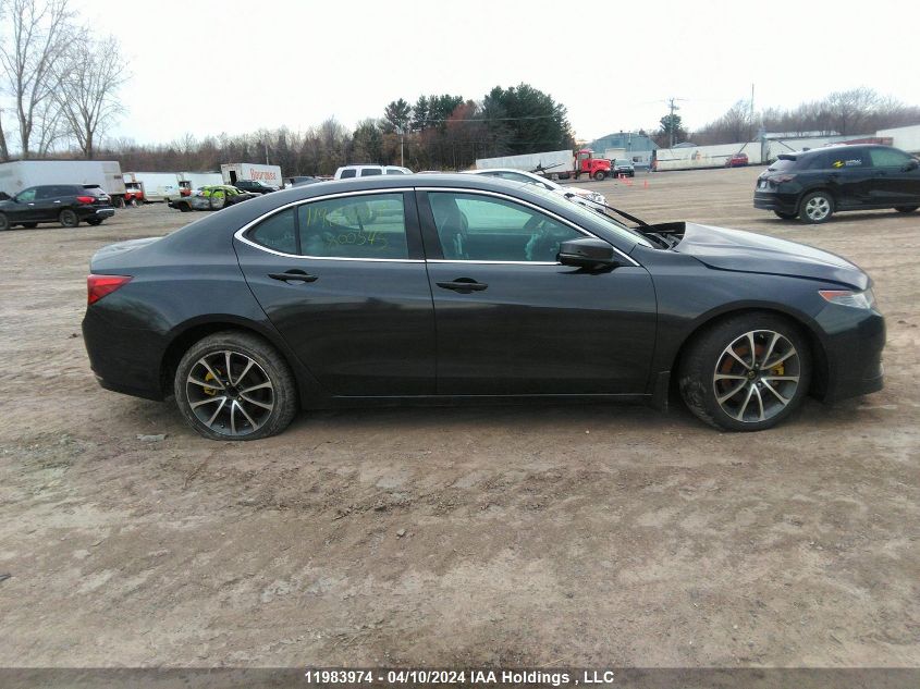 2015 Acura Tlx Advance VIN: 19UUB2F78FA800545 Lot: 11983974