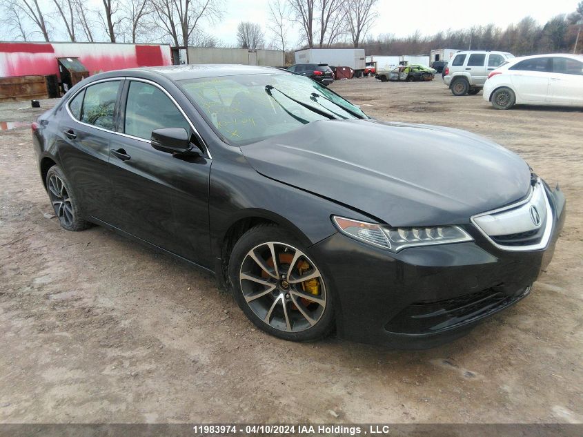 2015 Acura Tlx Advance VIN: 19UUB2F78FA800545 Lot: 11983974