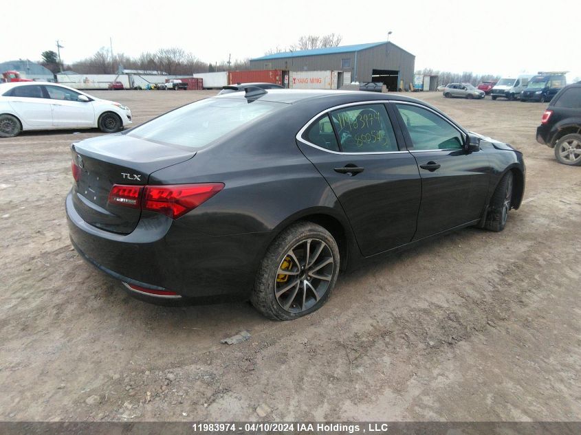 2015 Acura Tlx Advance VIN: 19UUB2F78FA800545 Lot: 11983974