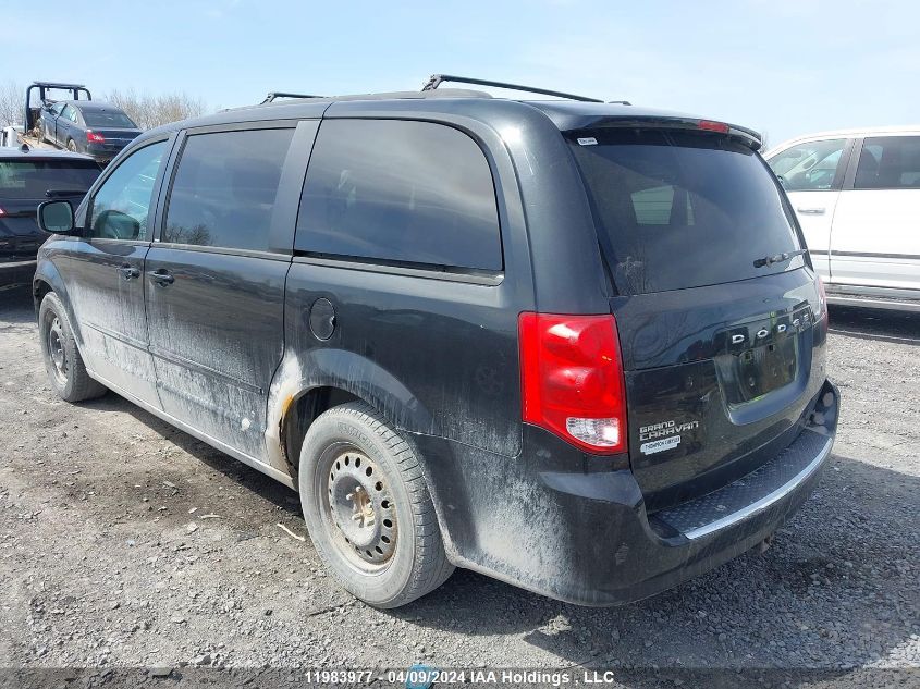 2013 Dodge Grand Caravan Se VIN: 2C4RDGBG7DR638420 Lot: 11983977