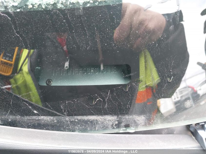 2012 Ford F-150 Xlt VIN: 1FTFW1EF5CFC13118 Lot: 11983978