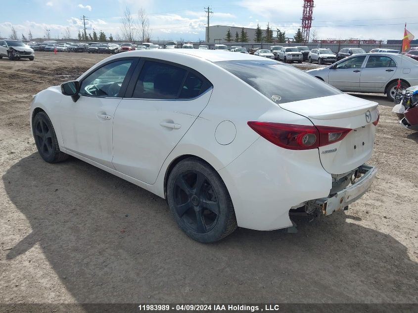 2016 Mazda Mazda3 VIN: JM1BM1W35G1286808 Lot: 11983989