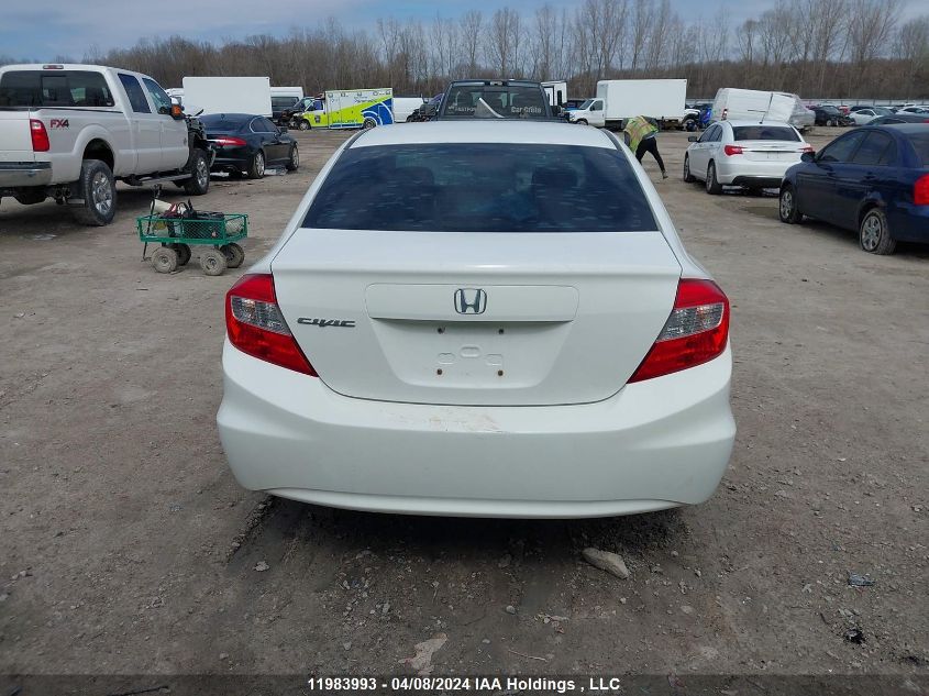 2012 Honda Civic Sdn VIN: 2HGFB2F43CH057711 Lot: 11983993