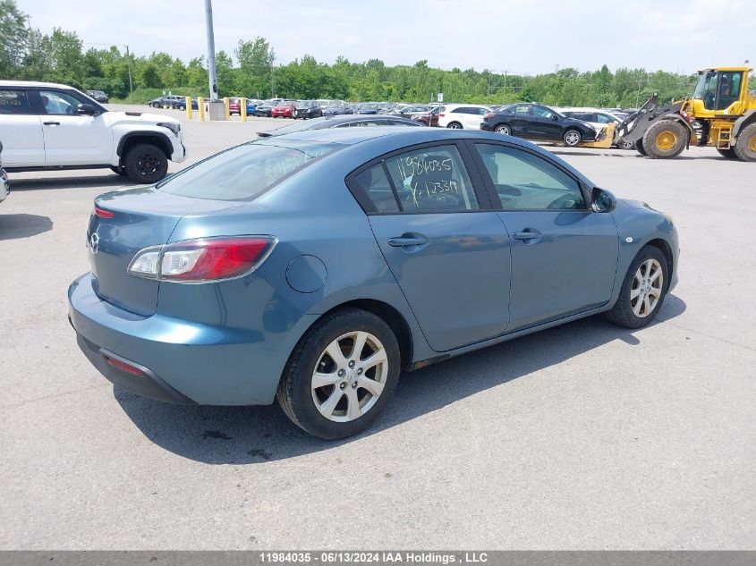 2010 Mazda Mazda3 VIN: JM1BL1SF1A1123311 Lot: 11984035