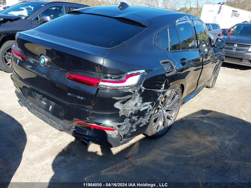 2021 BMW X4 VIN: 5UX2V1C01M9F31061 Lot: 11984050