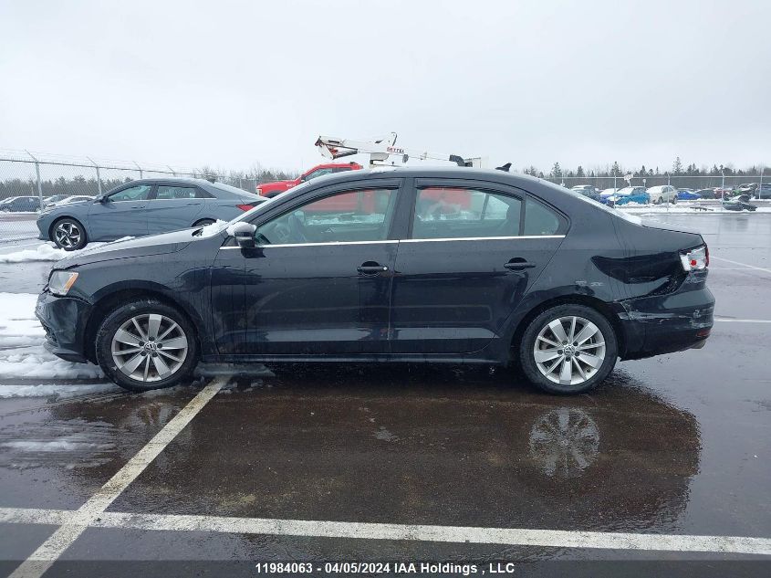 2015 Volkswagen Jetta Sedan VIN: 3VW2K7AJ6FM426992 Lot: 11984063