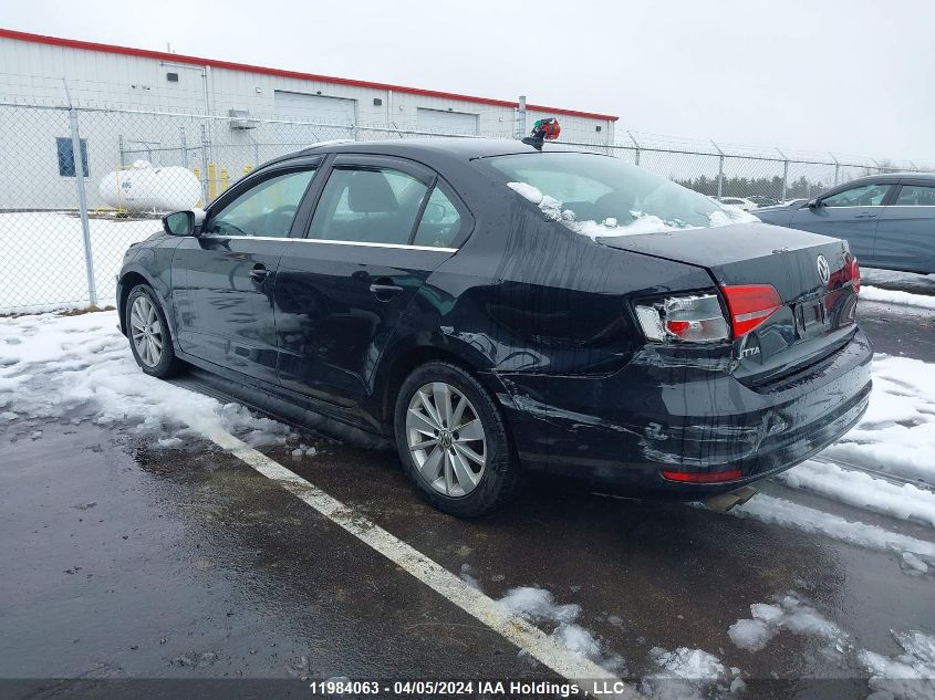 2015 Volkswagen Jetta Sedan VIN: 3VW2K7AJ6FM426992 Lot: 11984063