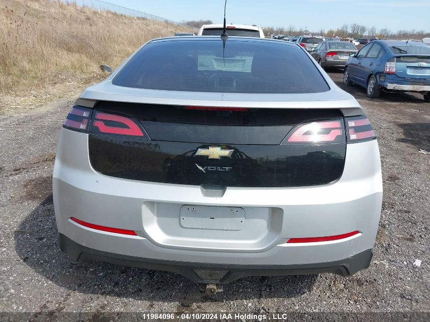 2012 Chevrolet Volt VIN: 1G1RD6E46CU110003 Lot: 11984096