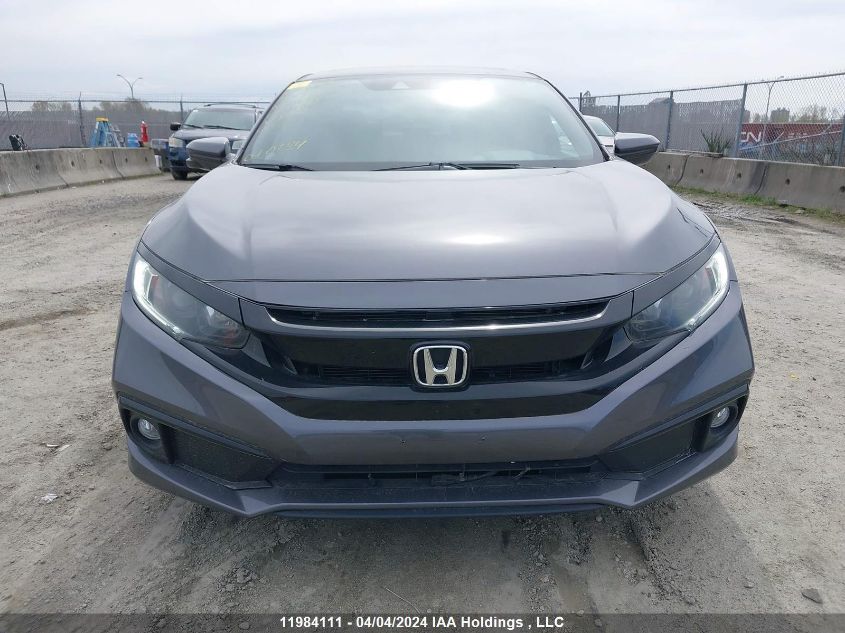2019 Honda Civic Sedan VIN: 2HGFC2F86KH016066 Lot: 11984111