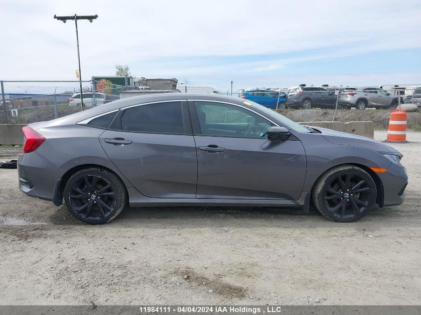 2019 Honda Civic Sedan VIN: 2HGFC2F86KH016066 Lot: 11984111
