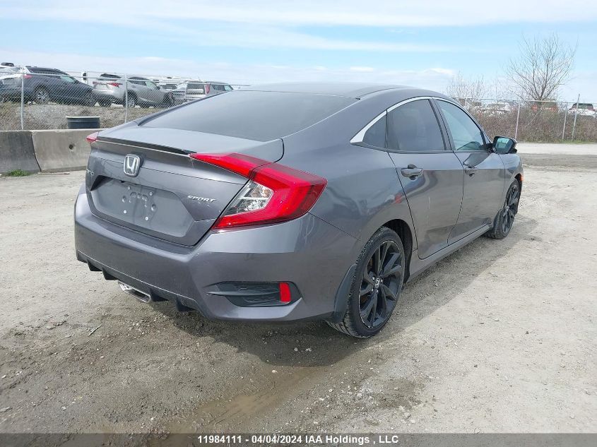 2019 Honda Civic Sedan VIN: 2HGFC2F86KH016066 Lot: 11984111