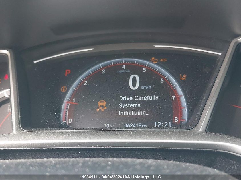 2019 Honda Civic Sedan VIN: 2HGFC2F86KH016066 Lot: 11984111