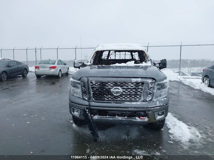 2018 Nissan Titan VIN: 1N6AA1E59JN536149 Lot: 11984115