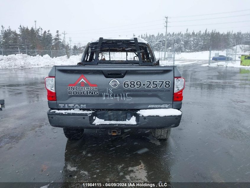 2018 Nissan Titan VIN: 1N6AA1E59JN536149 Lot: 11984115