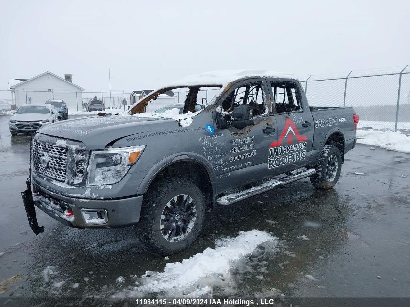 2018 Nissan Titan VIN: 1N6AA1E59JN536149 Lot: 11984115