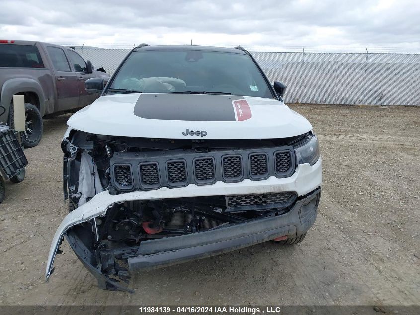 2024 Jeep Compass Trailhawk VIN: 3C4NJDDN3RT588881 Lot: 11984139