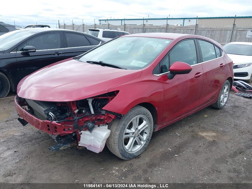 2017 Chevrolet Cruze VIN: 3G1BE6SM7HS528046 Lot: 11984141