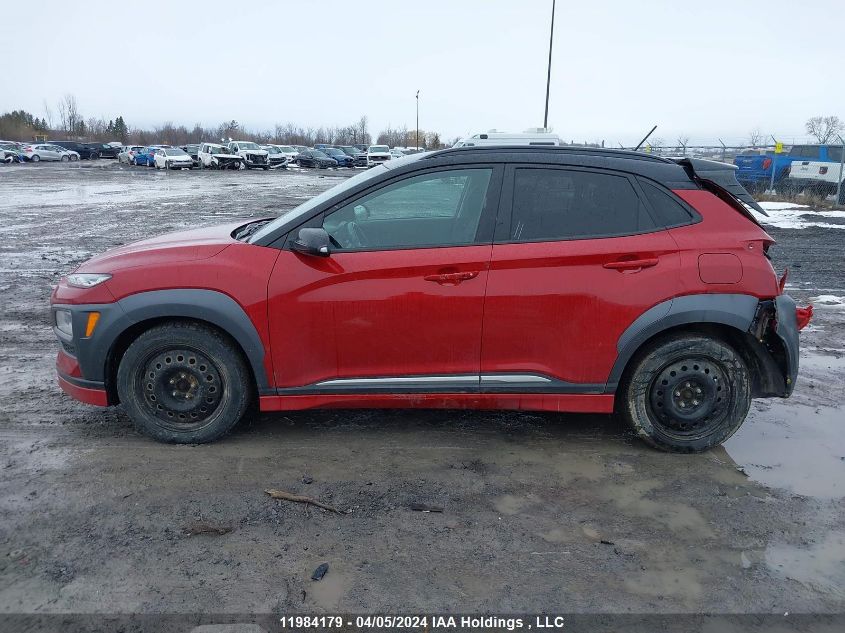 2020 Hyundai Kona Limited VIN: KM8K3CA54LU496716 Lot: 11984179