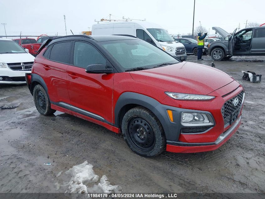 2020 Hyundai Kona Limited VIN: KM8K3CA54LU496716 Lot: 11984179