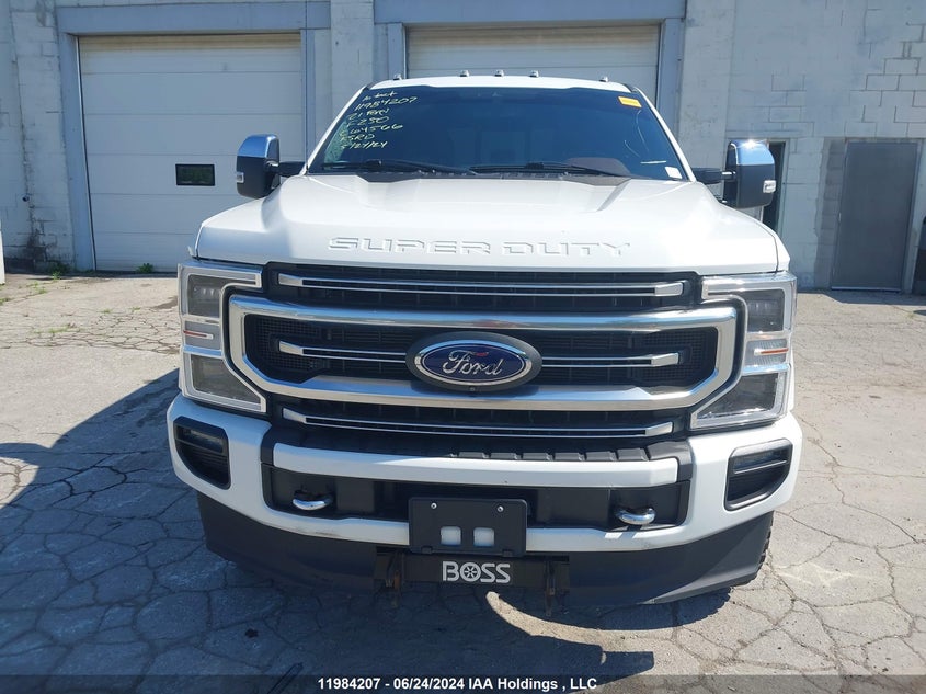 2021 Ford F-250 Platinum VIN: 1FT7W2BT7MEC64566 Lot: 11984207