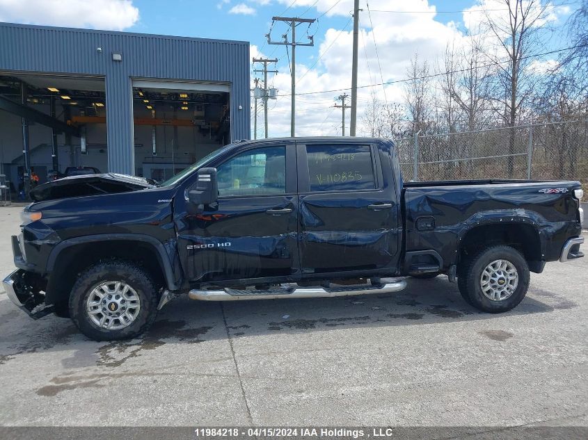 2021 Chevrolet Silverado 2500Hd VIN: 1GC1YLEY7MF110835 Lot: 11984218