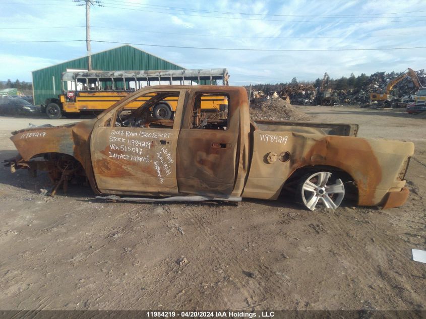 2017 Ram 1500 Sport VIN: 1C6RR7HT1HS515097 Lot: 11984219