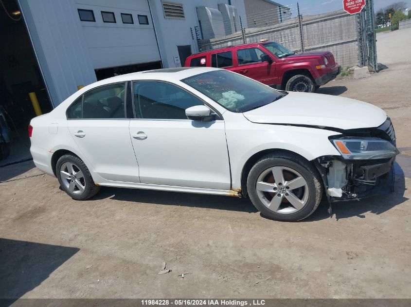 2011 Volkswagen Jetta Sedan VIN: 3VWLX7AJ4BM351418 Lot: 11984228