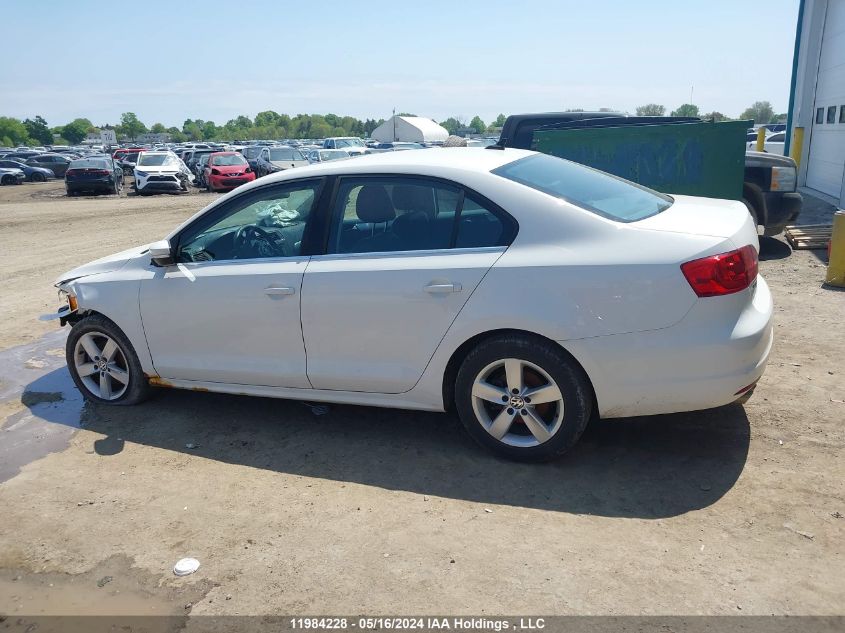 2011 Volkswagen Jetta Sedan VIN: 3VWLX7AJ4BM351418 Lot: 11984228