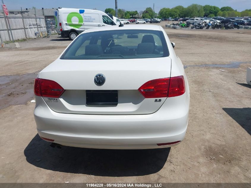 2011 Volkswagen Jetta Sedan VIN: 3VWLX7AJ4BM351418 Lot: 11984228