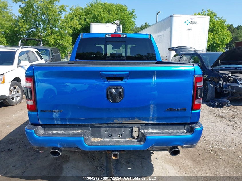 2022 Dodge Ram 1500 VIN: 1C6SRFVT0NN106194 Lot: 11984272