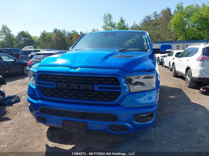 2022 Dodge Ram 1500 VIN: 1C6SRFVT0NN106194 Lot: 11984272