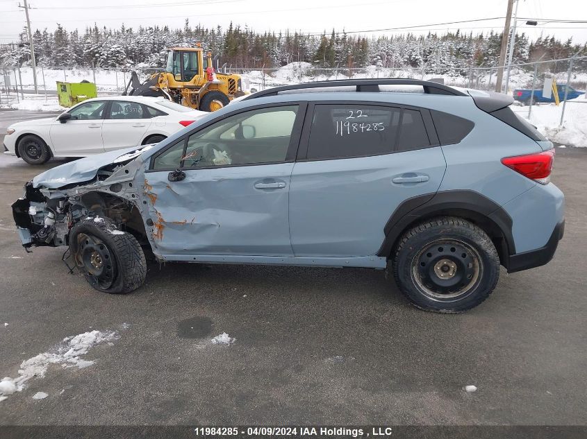 2022 Subaru Crosstrek VIN: JF2GTHSC4NH262836 Lot: 11984285